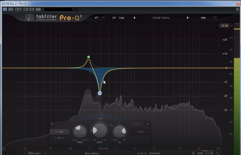 【ドラムMIX】EQだけを使って太くてパンチのあるスネアを作る方法