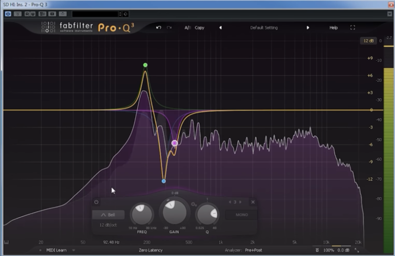 【ドラムMIX】EQだけを使って太くてパンチのあるスネアを作る方法