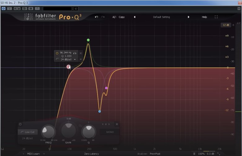 【ドラムMIX】EQだけを使って太くてパンチのあるスネアを作る方法