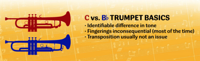 トランペットのC管とBb管の違いとは？【作曲・オーケストレーション】